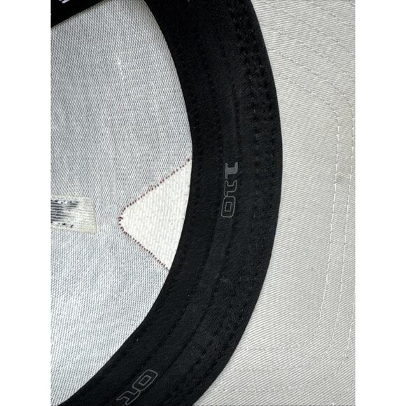 Ping Cap Hat Snapback Mr. Ping Pingman Patch Navy White Flexfit Tech - Picture 8 of 8